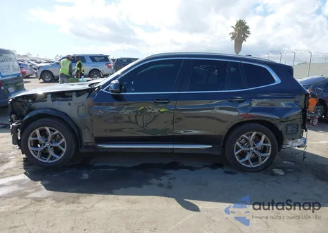 2023 BMW X3 Sdrive30I z USA, uszkodzony, nr VIN 5UX43DP02P9S90378